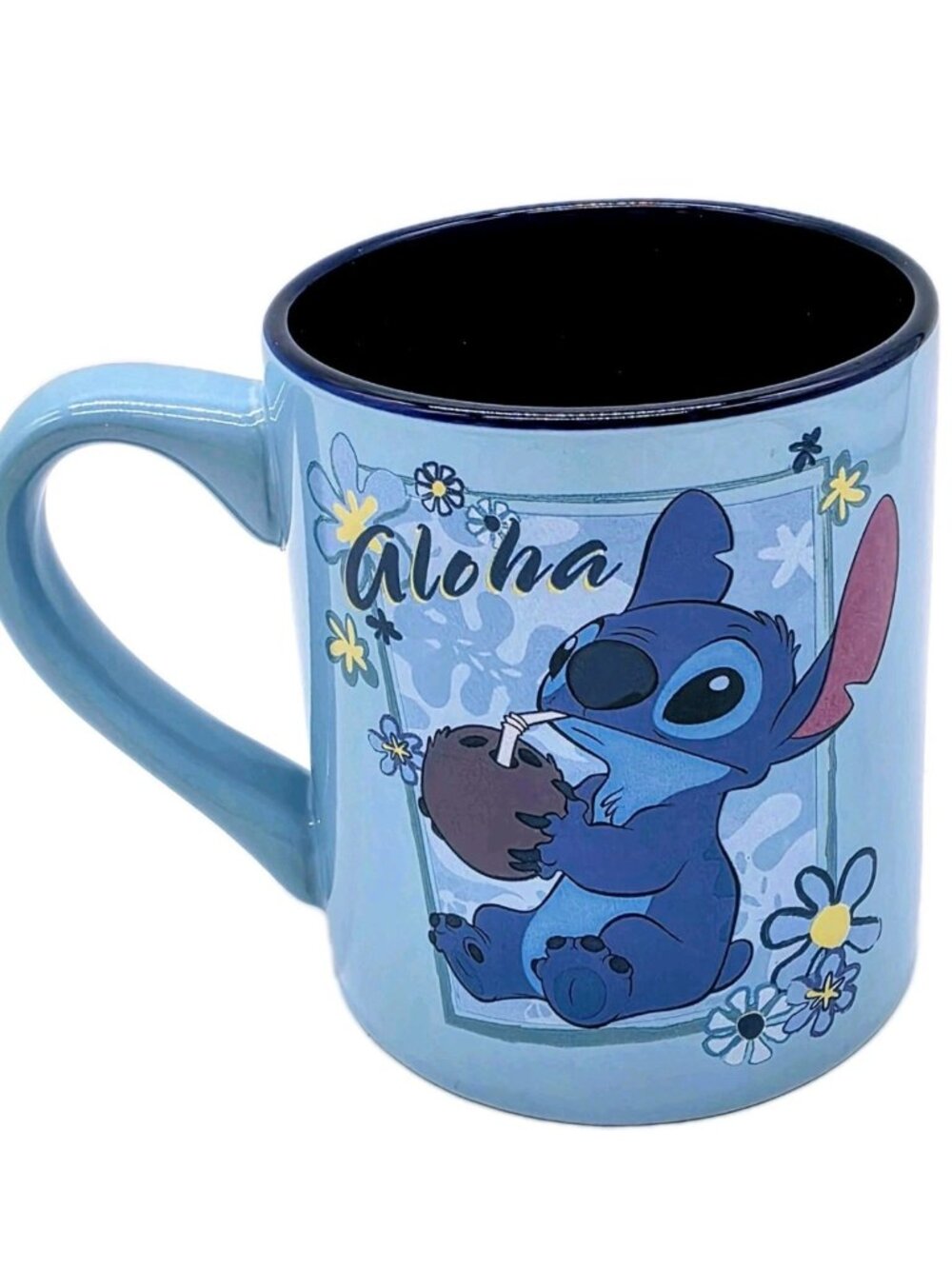 Disney's Lilo & Stitch Aloha Stitch Coffee Cup Mug Disneyana